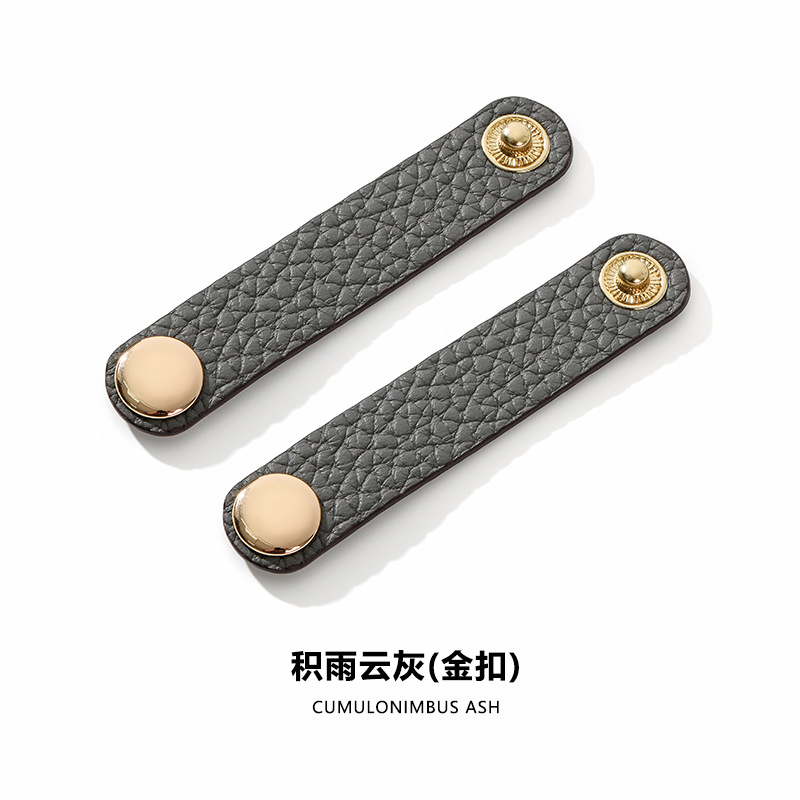 D-55 cumulonimbus gray gold buckle/2