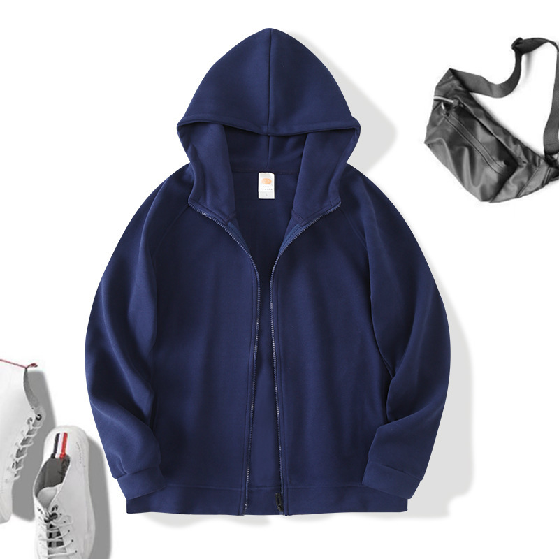 Chaqueta de hombre de peso pesado, suéter suelto de seda de lana de color sólido, hombres y mujeres, parejas, cárdigan, marca de moda, nuevo otoño e invierno