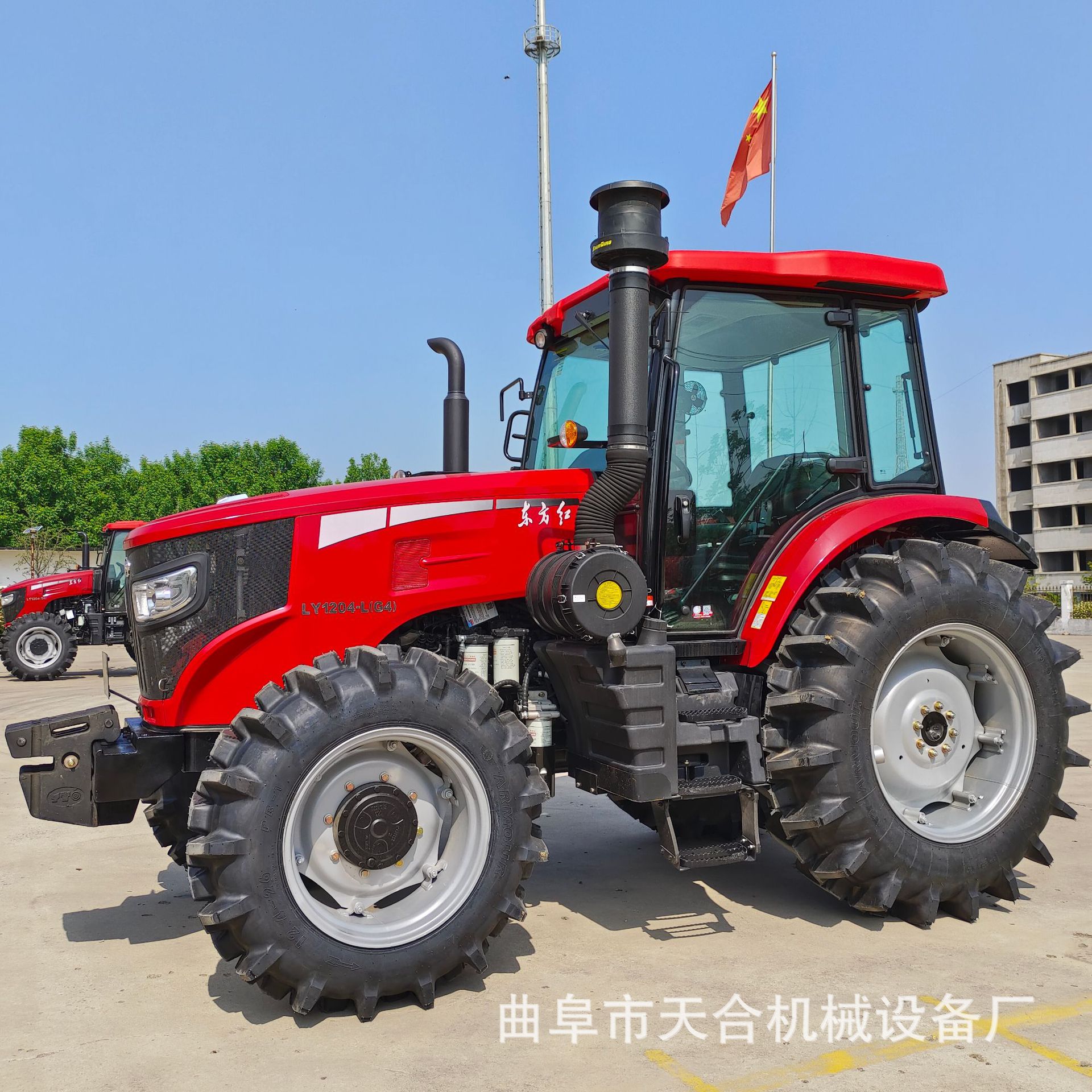 大桥高花轮胎拖拉机 2004拖拉机 水旱两用适用于各种地形的拖拉机