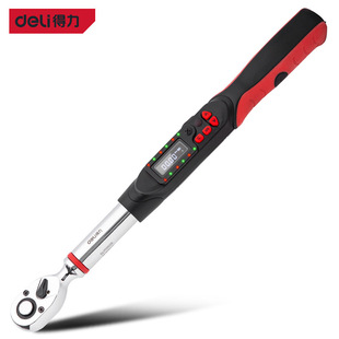 Deli Dl170100S 3/8” Digital Digital Torque Wrench Adjustable Torque 10-100Nm Torque Wrench
