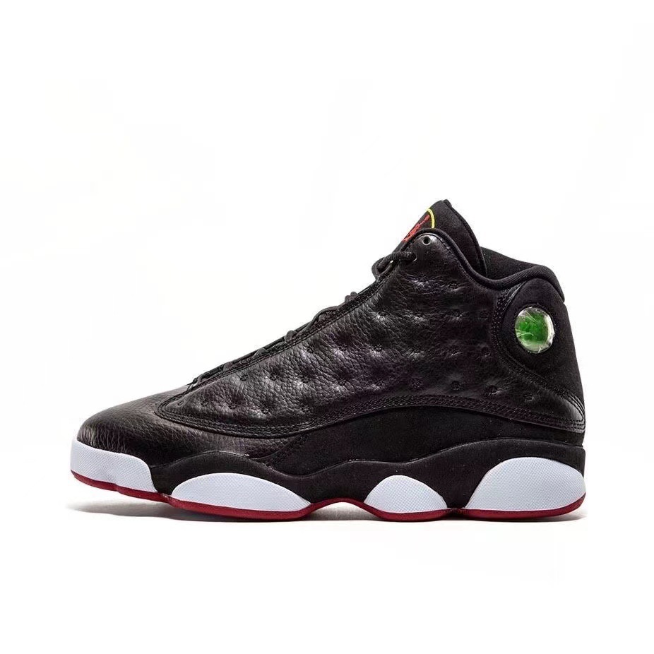 Putian zapatos transfronterizos AJ13 negro y blanco Panda empresa Joe13 alto blanco azul obsidiana zapatos de baloncesto para hombres y mujeres image 24
