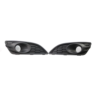 Suitable for 13-16 Ford Fiesta Fog Light Frame Honeycomb Perforated Lower Grille D2Bz15266Cb (Light frame) - a-pair-of-impermeable-holes
