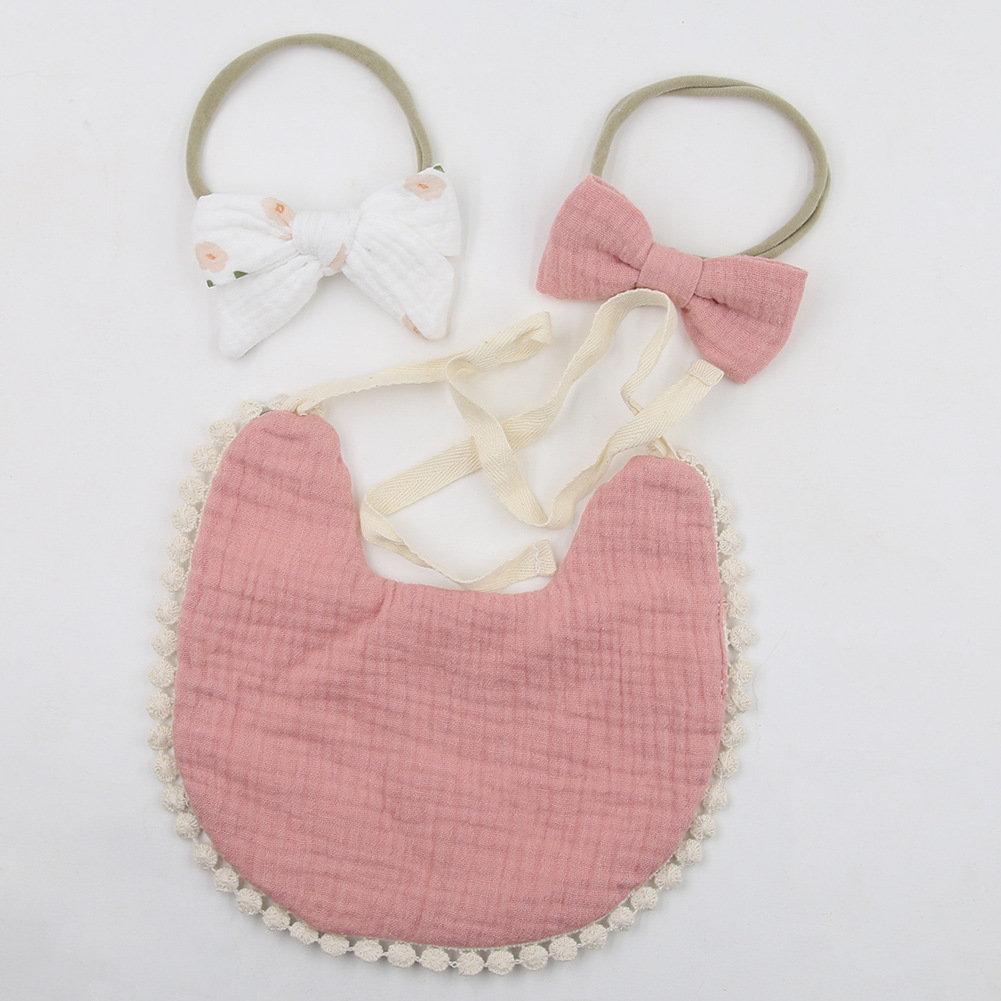 Cute Rainbow Flower Printing Cotton Baby Accessories display picture 6