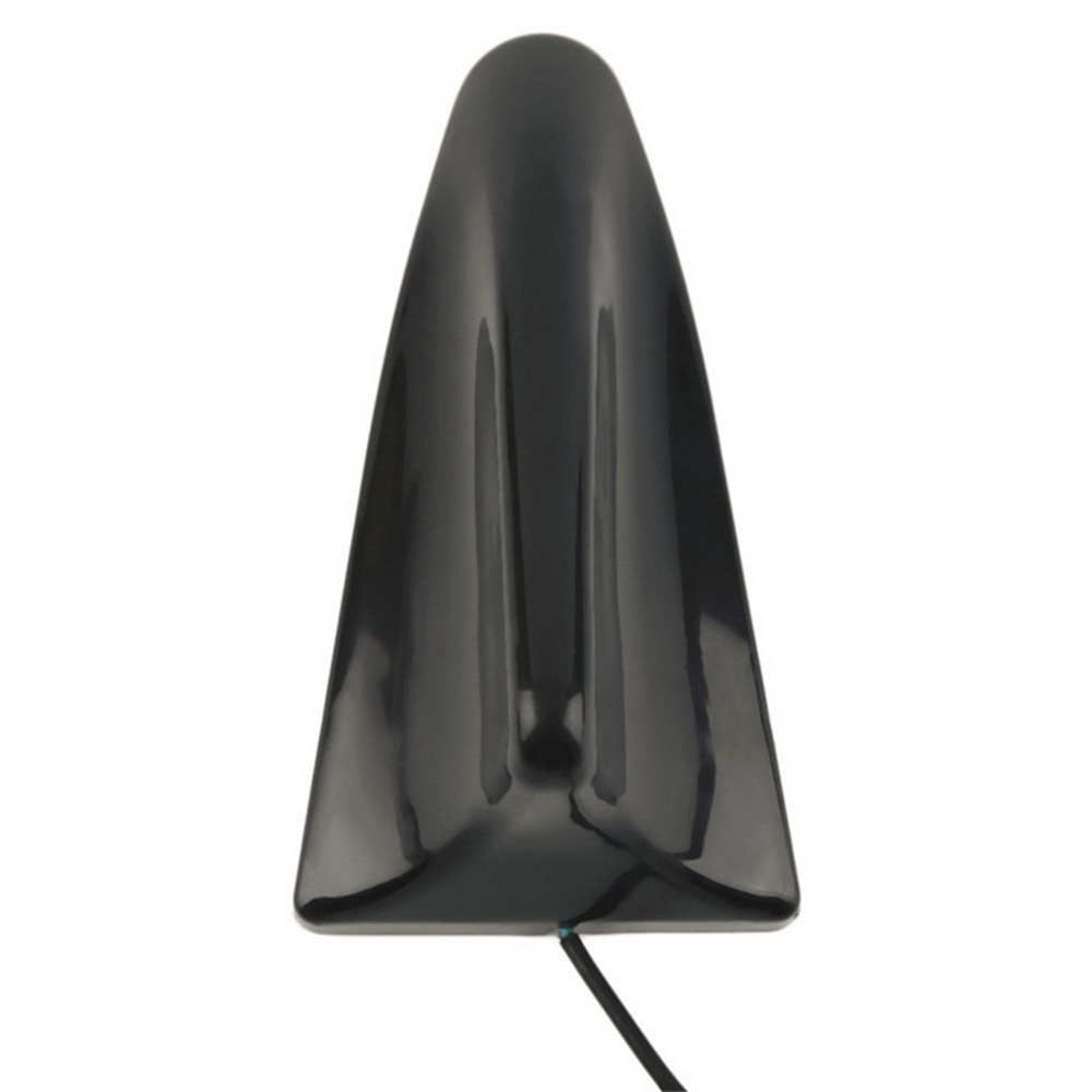 Suitable for Suv Truck Shark Fin Car Antenna (with Adhesive Base) Black Radio Antenna