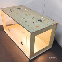 金丝熊仓鼠笼子大别墅芦丁鸡木箱造景超大豪华保暖组装大号花枝鼠