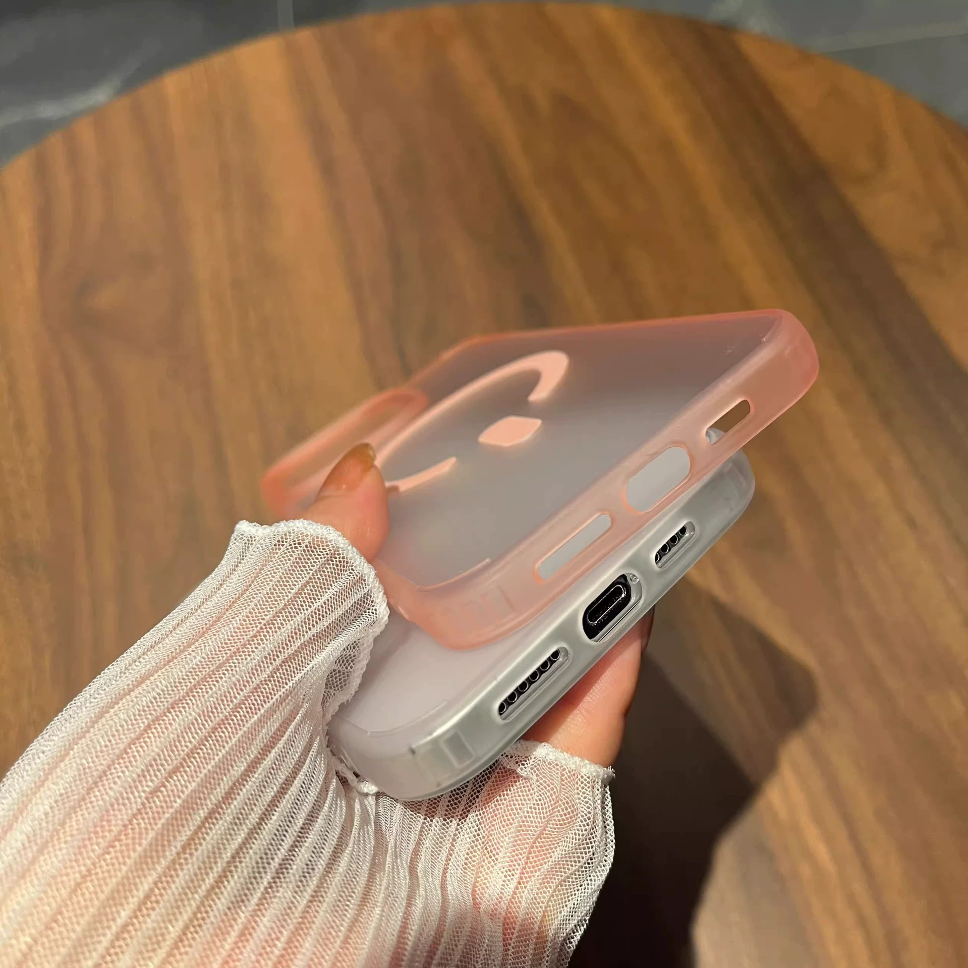 Яблоко, двусторонняя матовая совместимая чехол для iPhone 17, чехол для телефона, зарядка iPhone12 Pro, 17promax, iPhone