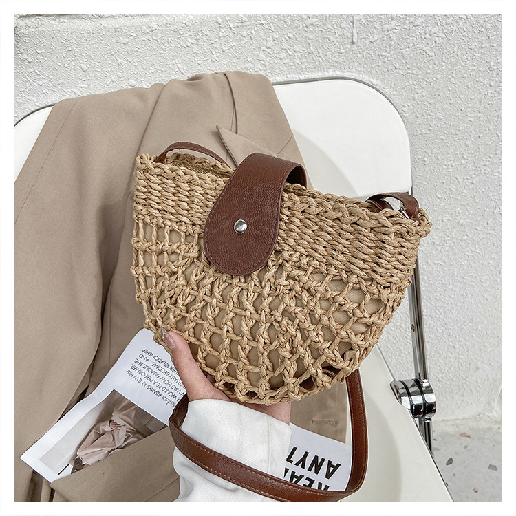 Fashion Straw Woven Messenger Bag display picture 8