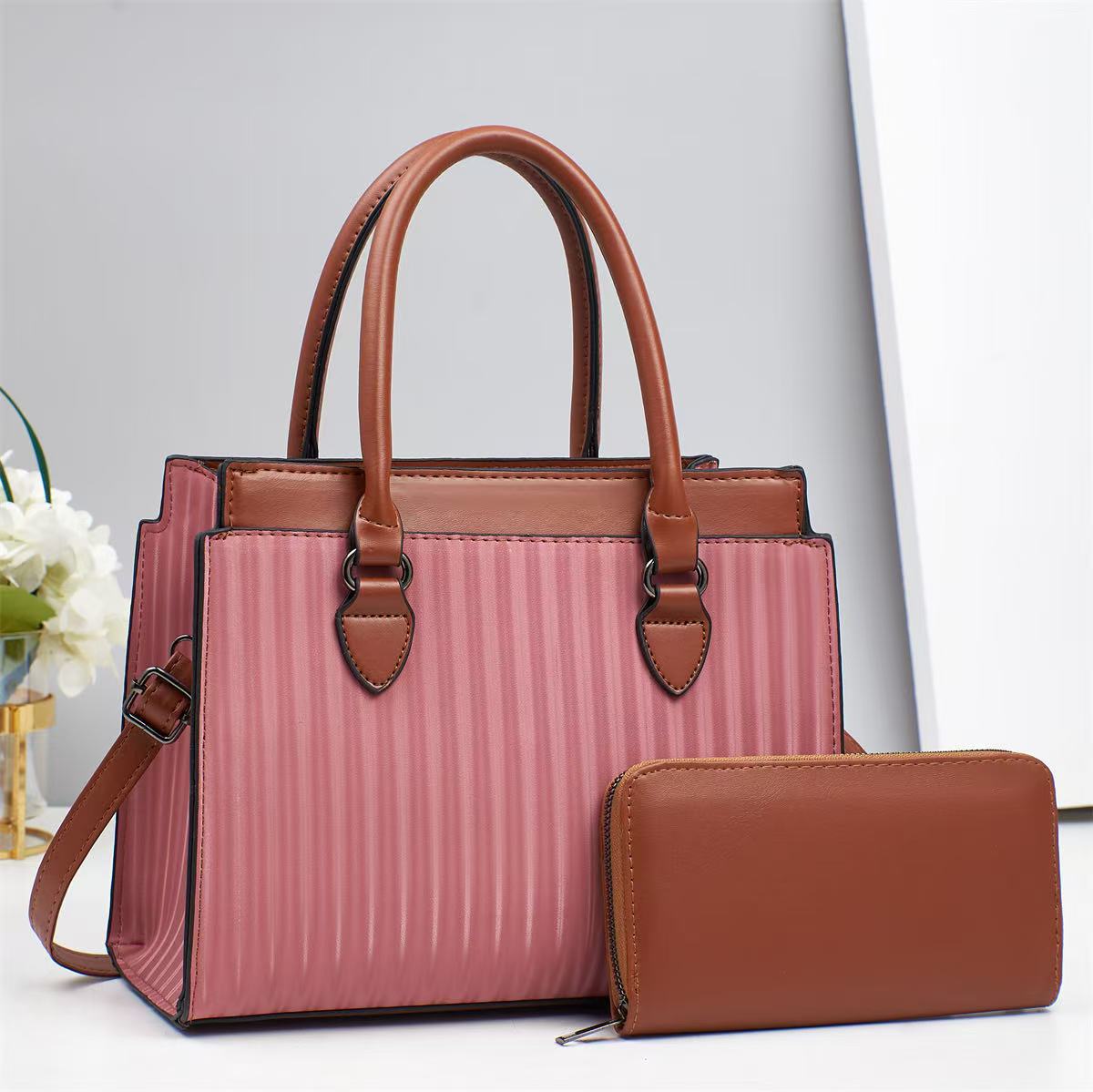 Temperamento nuevo bolso coreano 2025, bolso de hombro hermoso, bolso de mujer, bolso de mujer, bolso grande, mujer