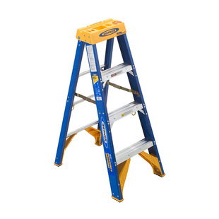 Stable werner OBEL04 engineering ladder fiberglass insulated ladder double-side herringbone ladder 1.2 m electrical ladder