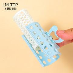 LMLTOP Cartoon Wavy Curler 2-Pack DIY Air Bangs Fluffy Curl Double Layer Curling Sleeve SY1046