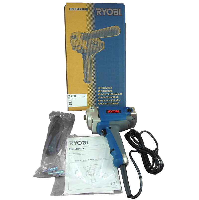 汽车美容抛光机PE-2200 手提立式 电动工具