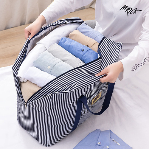 Thickened Oxford cloth waterproof quilt bag household supplies storage bag finishing bag large capacity convenient finishing quilt bag
