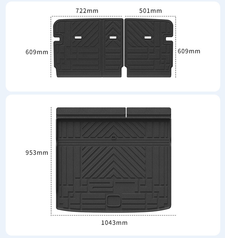 Suitable for 26 models of Chery iCAR V27 car-specific floor mats, TPE floor mats, trunk mats, and seat back cushions