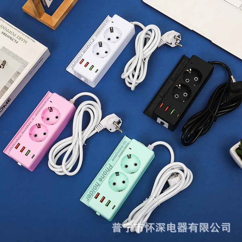 Soporte para teléfonos móviles rusos, conector de comercio exterior de estilo europeo, multicolor opcional, caja de color neutral