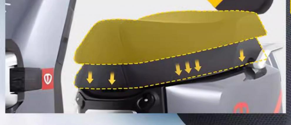 table bell sky super power s special cushion cover eb electric car accessories battery car net hole seat cover shading heat insulation summer