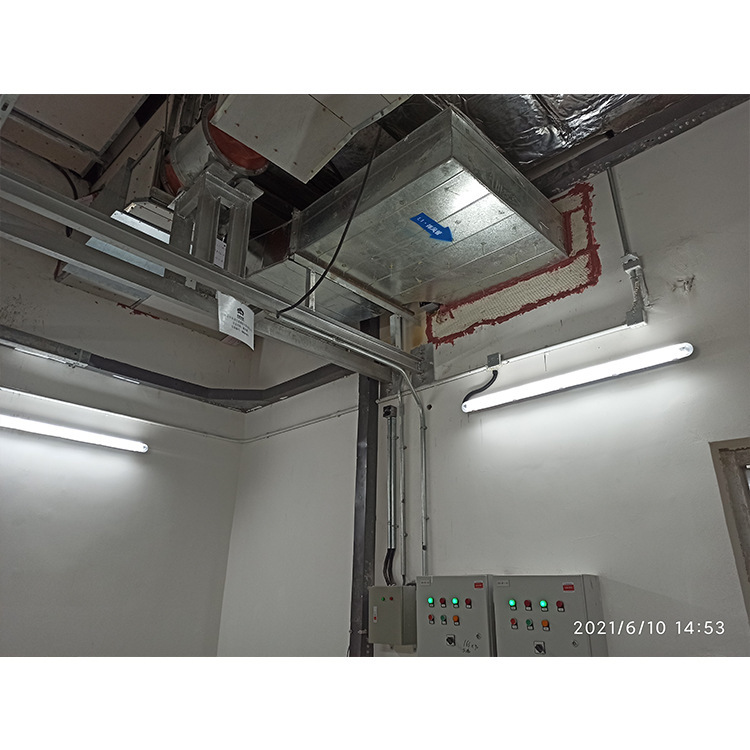 Duct Type Air Purification Device Central Air Conditioning Installation Dust Removal and Sterilization Factory Direct Supply