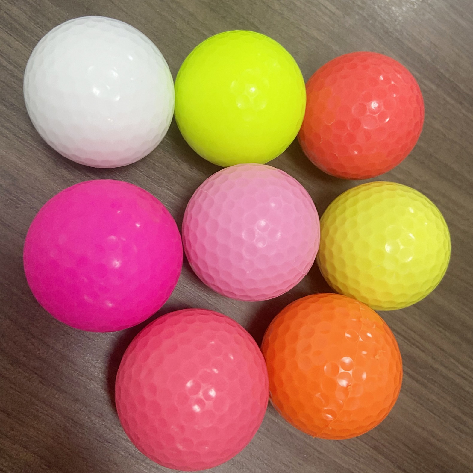En stock fuera de Japón Europa y América Corea del Sur calidad competencia pelota práctica pelota defectuosa pelota de golf