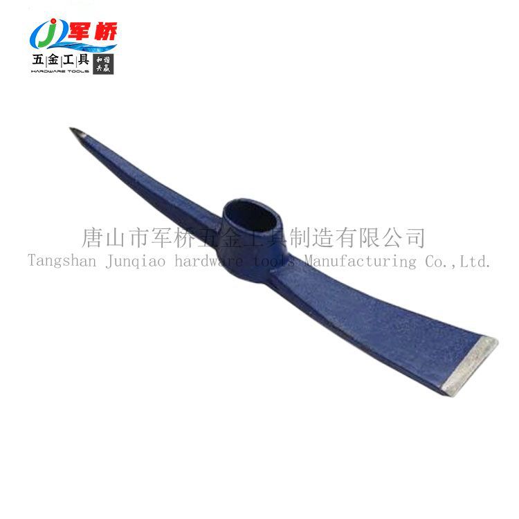 工厂热销尖宽双头十字镐道轨钢农用户外工地农田加厚钢镐