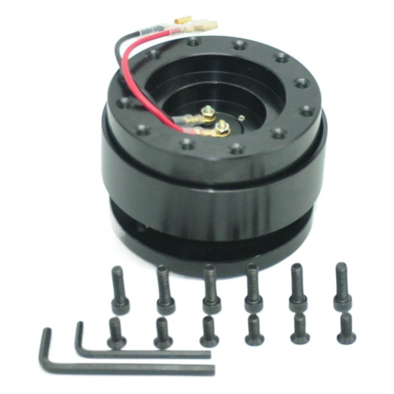 Горячая продажа заводской прямой модификации автомобиля вверх и вниз, черный быстросъемный/гоночное быстросъемное устройство/быстросъемное устройство рулевого колеса автомобиля