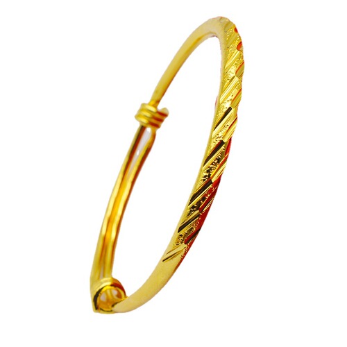 12mm gold-plated dragon and phoenix bracelet for women push-pull style Duoduo gold bracelet wholesale imitation gold jewelry online store wholesale alloy