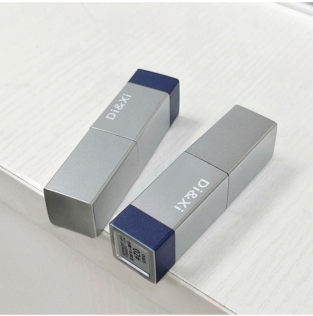 DI&XI Thick Fog Velvet Lip Gloss matte Whitening Square Tube Red Lift color Versatile and affordable cross-border wholesale makeup undefined