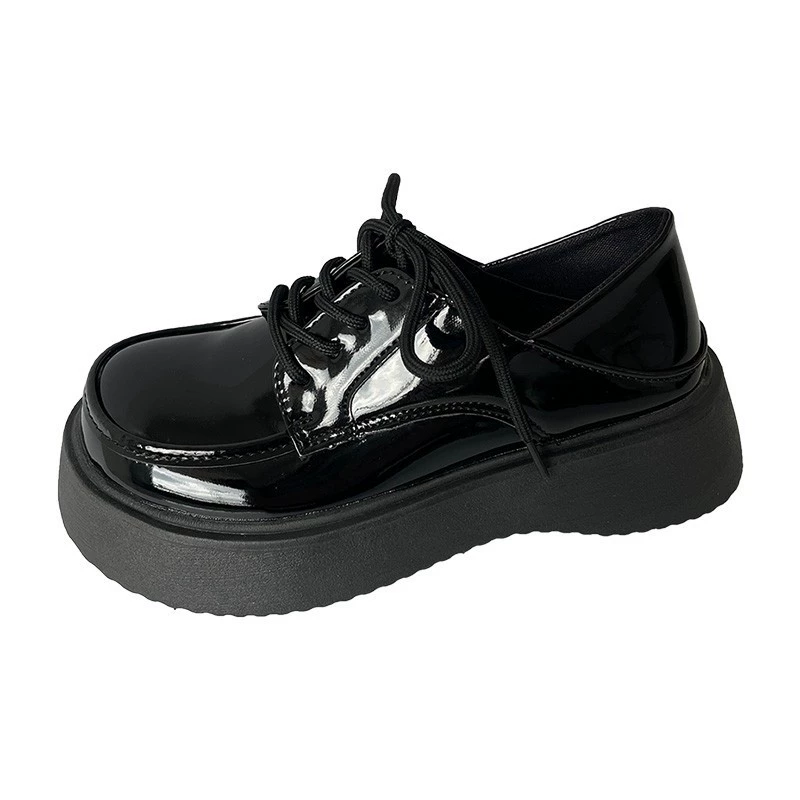 Обувь английского стиля для кожаной обуви, высокая японская платформа обуви, британский стиль, 2023