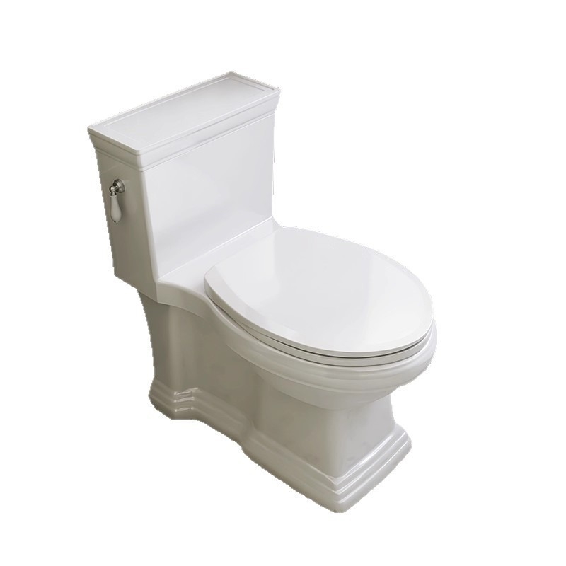 Europa y los Estados Unidos CUPC retrógrado francés inodoro doméstico europeo tipo sifón cerámico americano asiento de inodoro transfronterizo