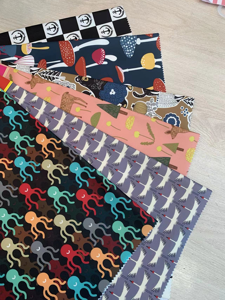 印花皮膜 防污防水数码印花面料