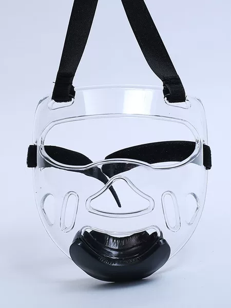 Taekwondo Helmet Face Shield, Transparent and Convenient, Detachable, Suitable for Adults and Children, Martial Arts Protective Gear