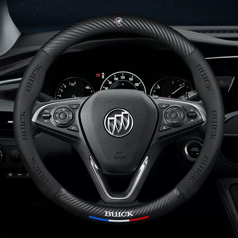 Auto volante cubierta de impresión de fibra de carbono logotipo de automóvil cubierta de cuero super delgada ventilación antideslizante venta directa de varios modelos de fábrica