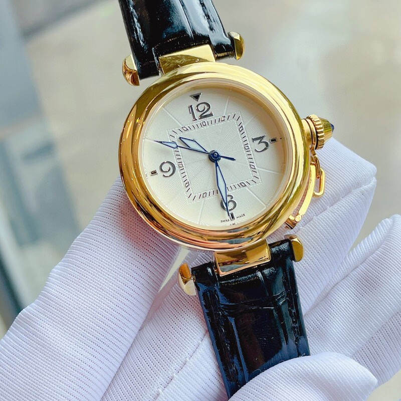 Kajia Pasha Series Tank Dial Stainless Steel Strap Leather Strap Movement Quartz Mechanical Women's Watch Sapphire Watch