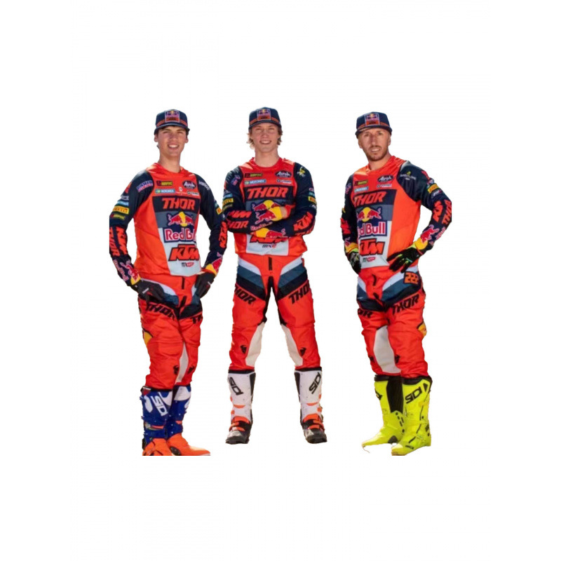 Thor Downhill Mountain Bike Cycling Suit for Men and Women, Moisture-Wicking Off-Road Motorcycle Racing Suit, Street Bike Quick-Drying Suit