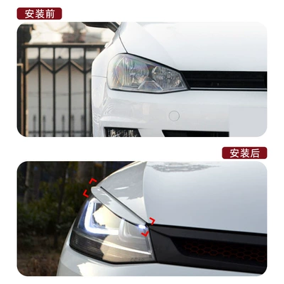 2013-2019 Headlight Eyelid | Volkswagen Lamp eyebrow