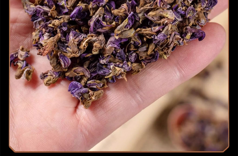 Kudzu Flower Tea Ge Hua 500g Dried Pueraria Lobata Blossoms for Traditional Herbal Infusions details