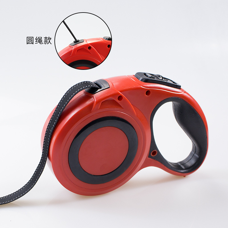 Amazon pet retráctil perro de tamaño medio reflectante caminando correa de tracción de perros recogiendo caja de conveniencia cuerda de tracción retráctil personalizada