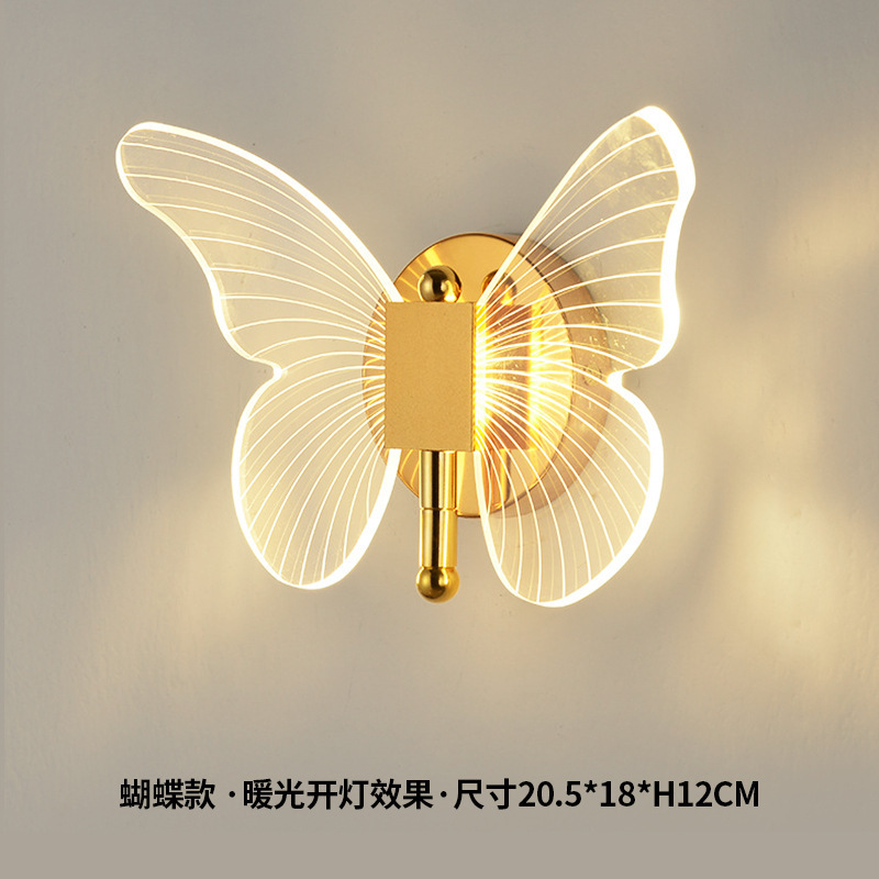 lámpara de pared minimalista dormitorio cabecera lámpara de cama moderna lujosa sala de estar fondo pared pasillo decoración creativa lámpara de pared interior