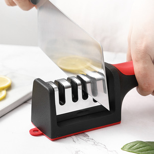 Quick knife sharpener household multifunctional knife sharpener artifact wholesale three or four creative grinding tools manual sharpening stone