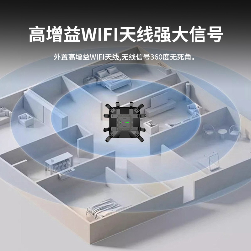 Zhibocom router wifi6 gigabit dual-band mt7981b esquema mesh wifi inalámbrico a través de la pared doméstica