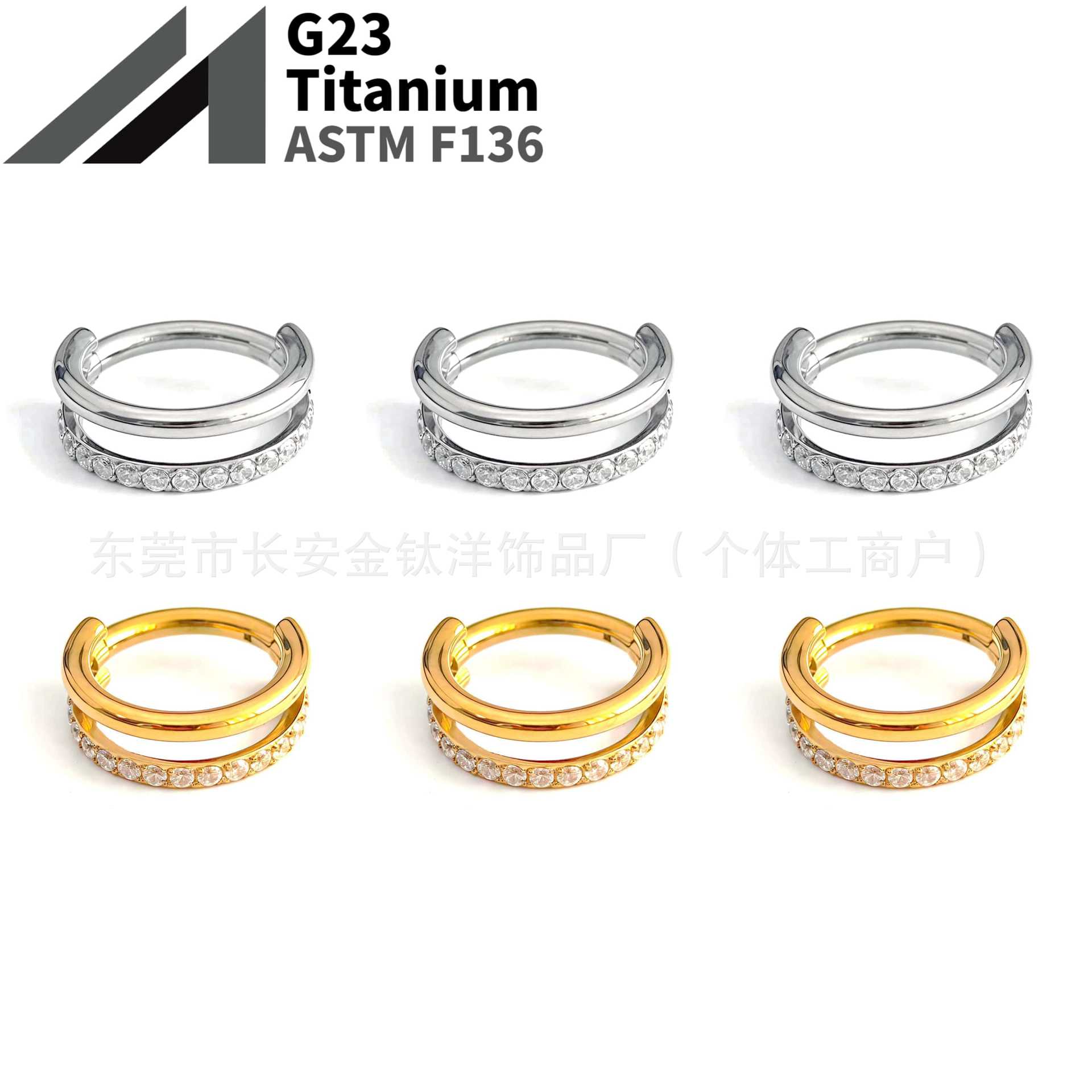 16G labret stud size and finish detail