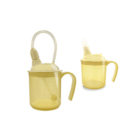 Bedridden patient's anti-choking, anti-falling straw cup, postpartum straw cup for pregnant women, elderly feeding care cup