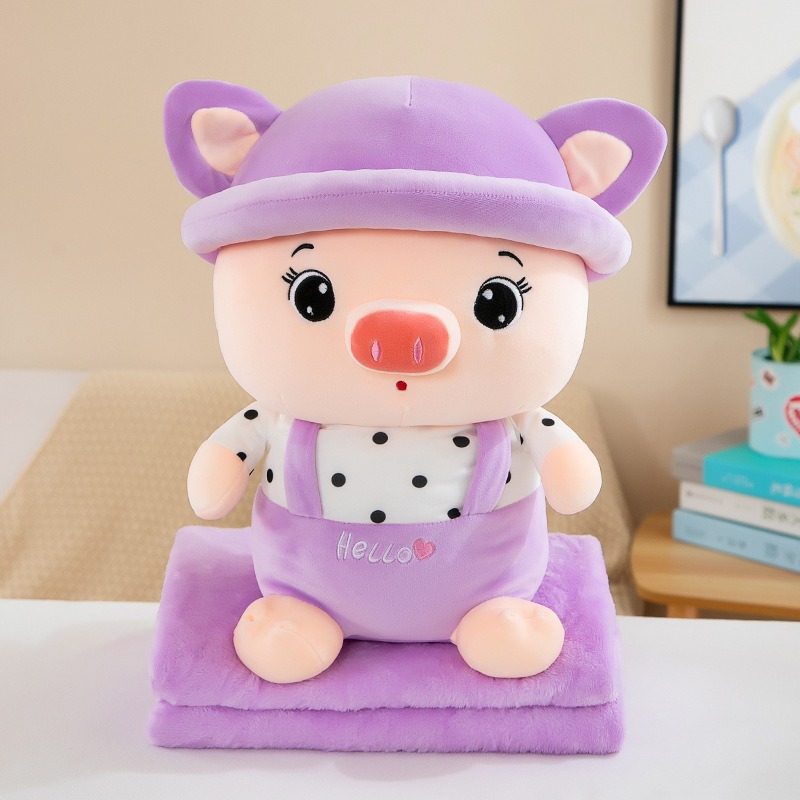 Piggy púrpura 45 cm