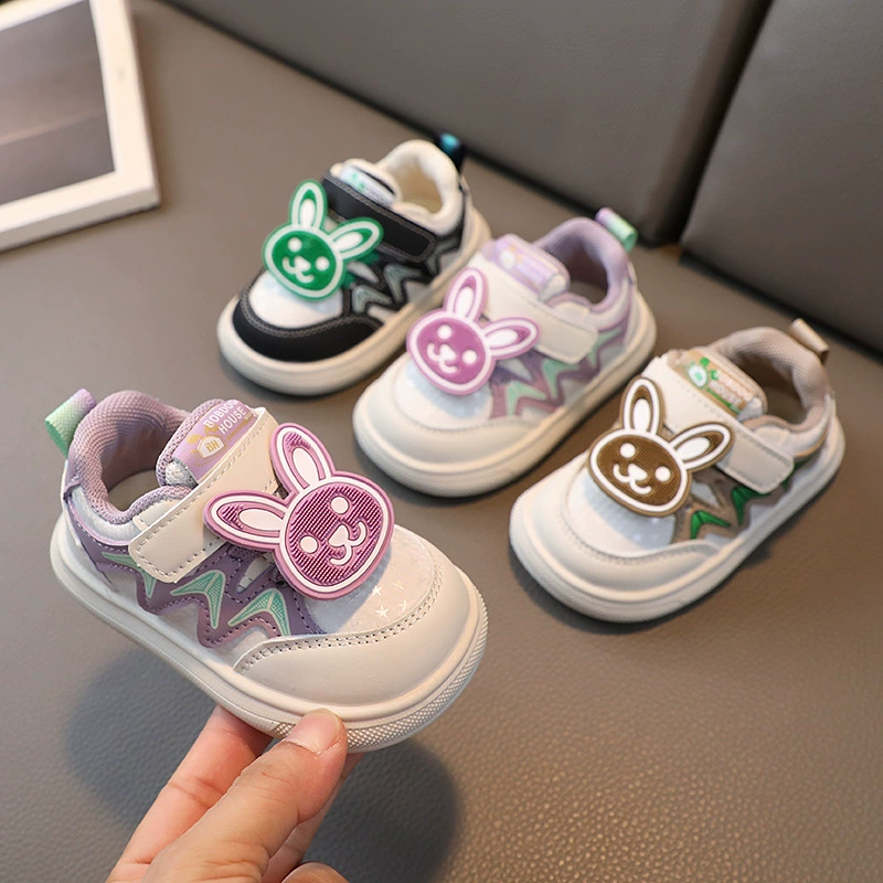 Весенне-Осенняя обувь для маленьких девочек поколения волос, нескользящая детская обувь с мягкой подошвой, обувь для малышей, повседневные кроссовки для мальчиков