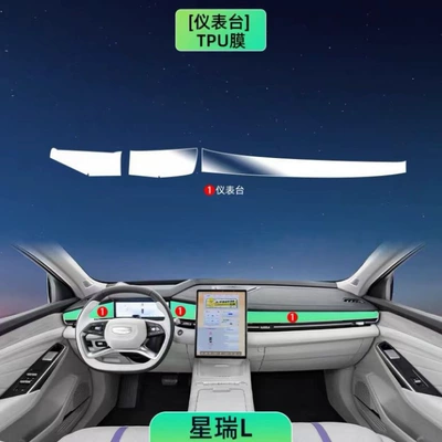 Car interior film dedicated interior film, smart screen TPU - instrument-panel