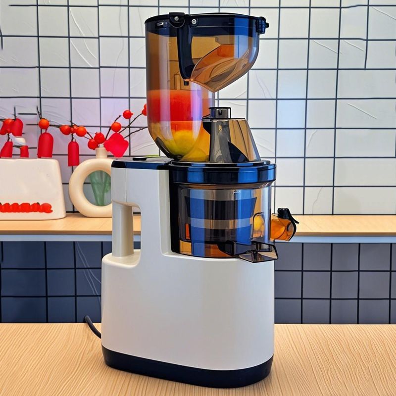 Exprimidor de jugo doméstico y comercial, separación de residuos de jugo multifuncional, máquina automática de jugo multifuncional de frutas