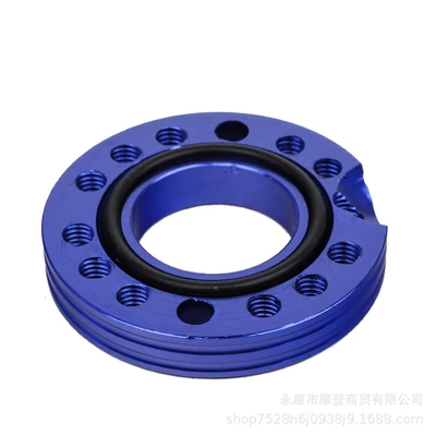 Motosiklet ləvazimatları və aksesuarları Adjustment Block Carburetor Multi-Directional - blue-adapter-plate