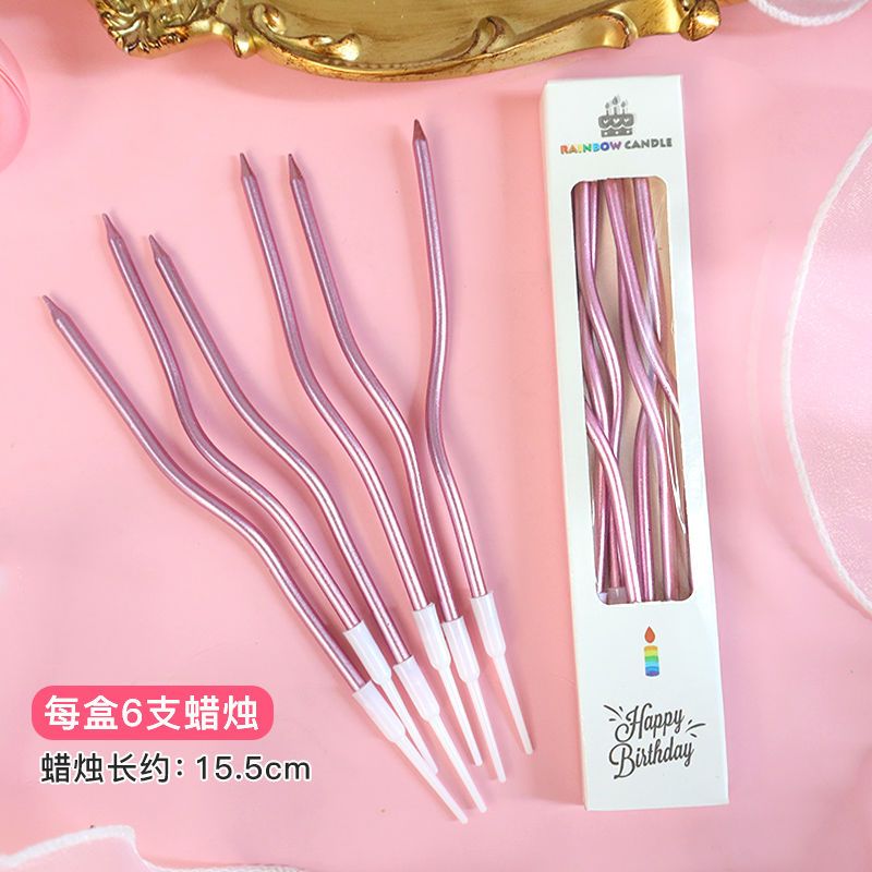 로즈 골드 커브 캔들 10박스