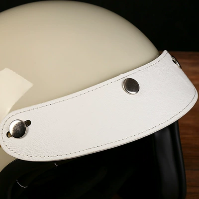 Dəbilqə (Kaska) aksesuarları Brim Retro Cycling Brim - white