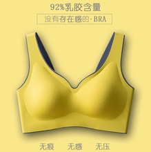 东南亚批发市场内衣乳胶内衣女小胸聚拢美背文胸运动胸罩夏跑量版