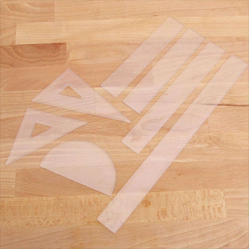 Световая пластина 15CM Волнистая линейка, 15CM Прямая линейка, 20CM одиночная наклонная линейка, 20CM Волнистая линейка