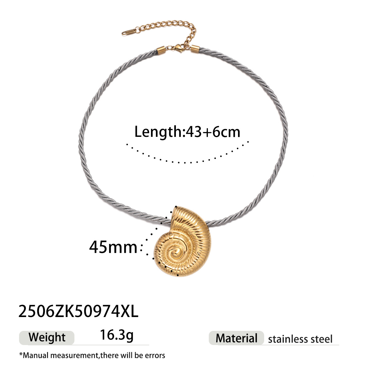 Collar de acero inoxidable TENA Europa y América lujo ligero nicho universal collar de colgante de oro galvanizado 18k mujeres viento image 9